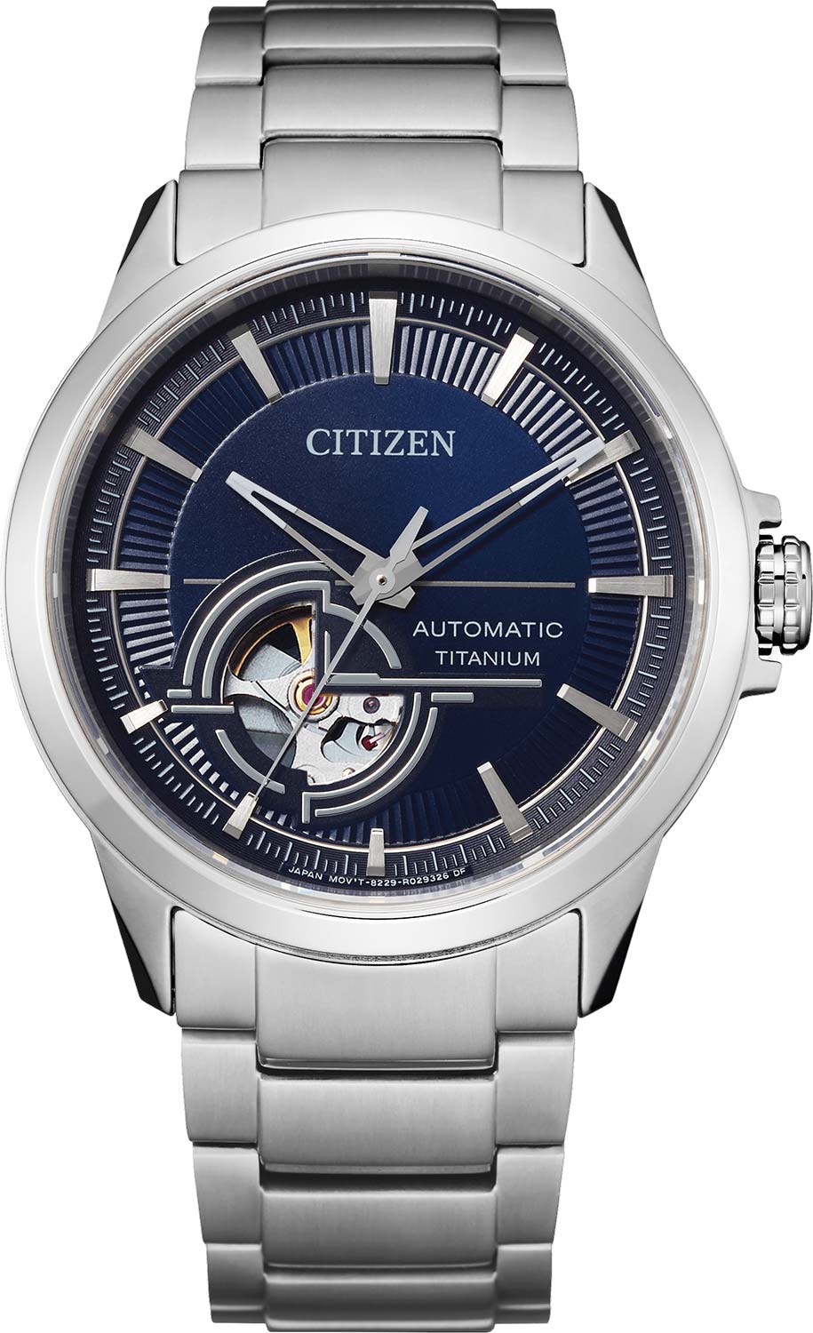Японские механические титановые наручные часы Citizen NH9120-88L