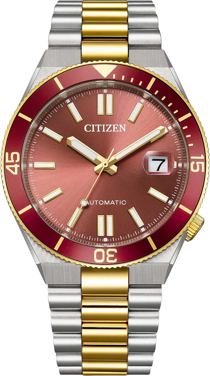 Японские механические наручные часы Citizen NJ0234-58X