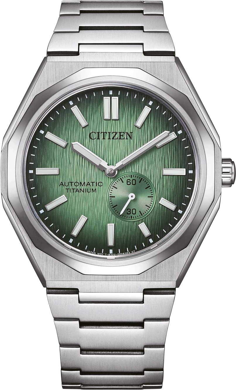 Японские механические титановые наручные часы Citizen NK5020-58X