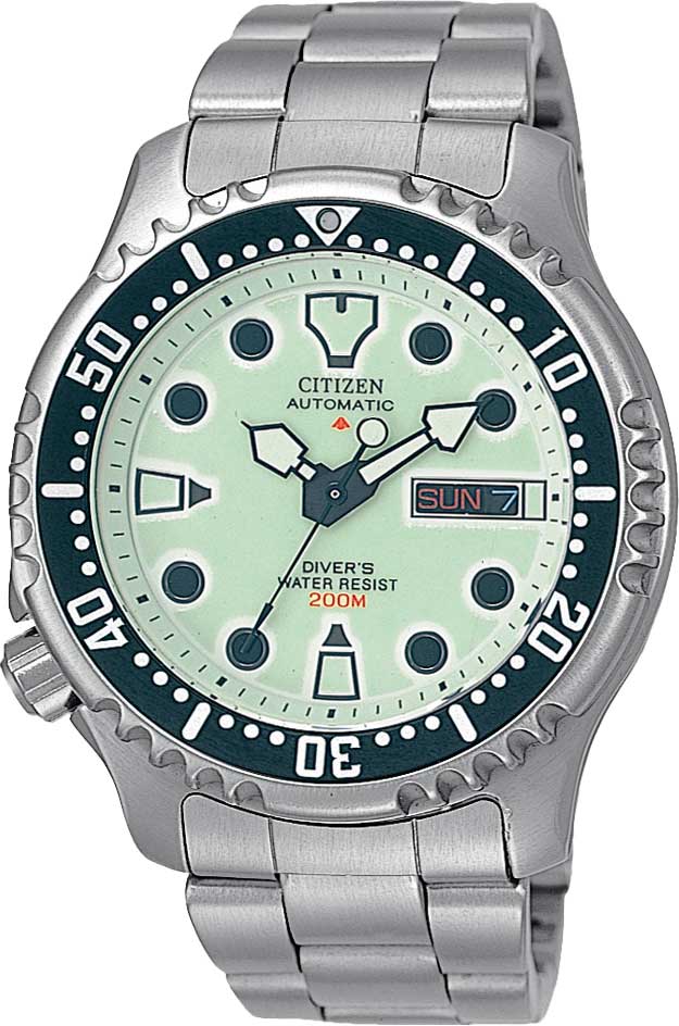 Японские механические наручные часы Citizen NY0040-50W