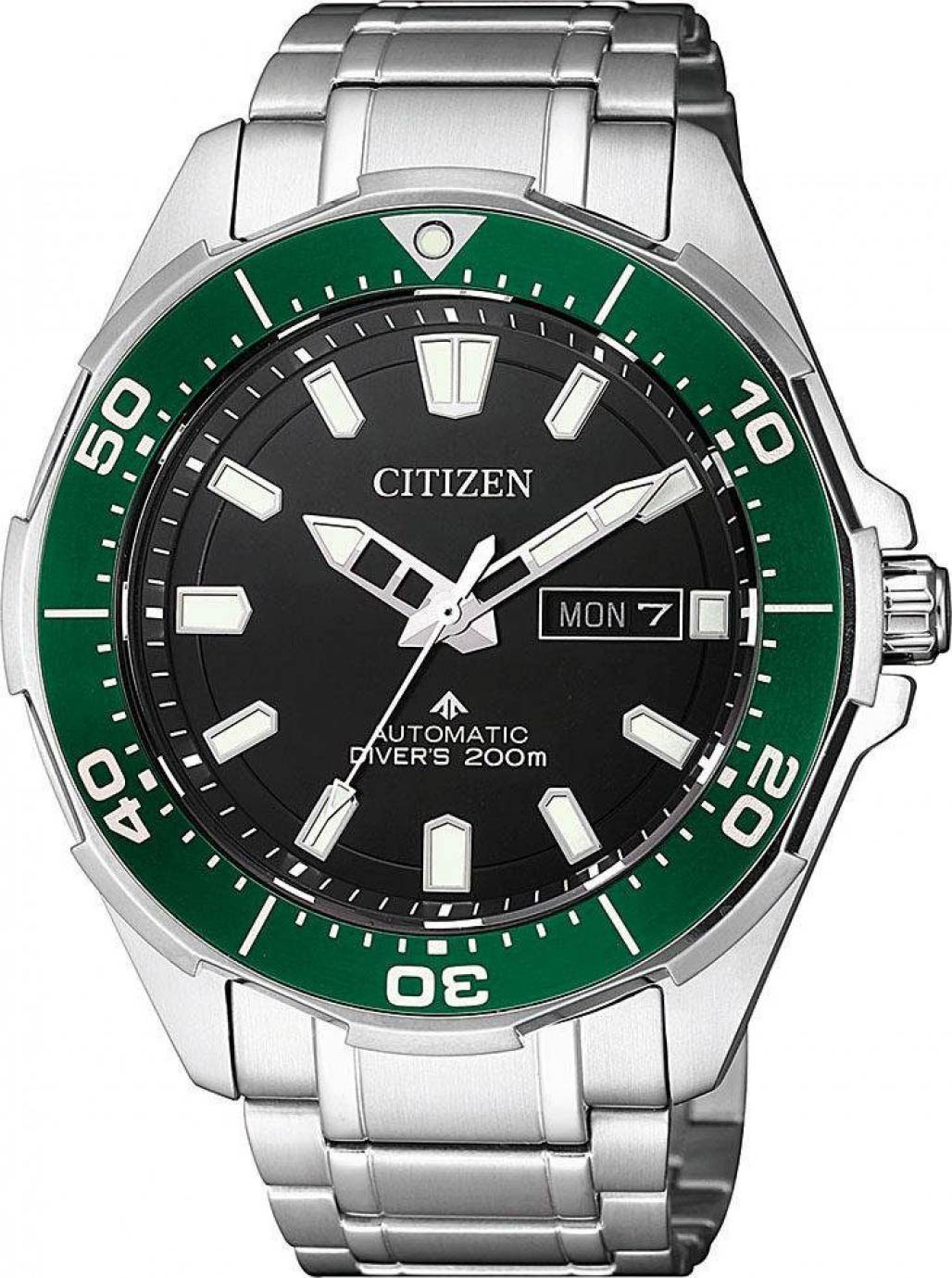 Японские механические титановые наручные часы Citizen NY0071-81E
