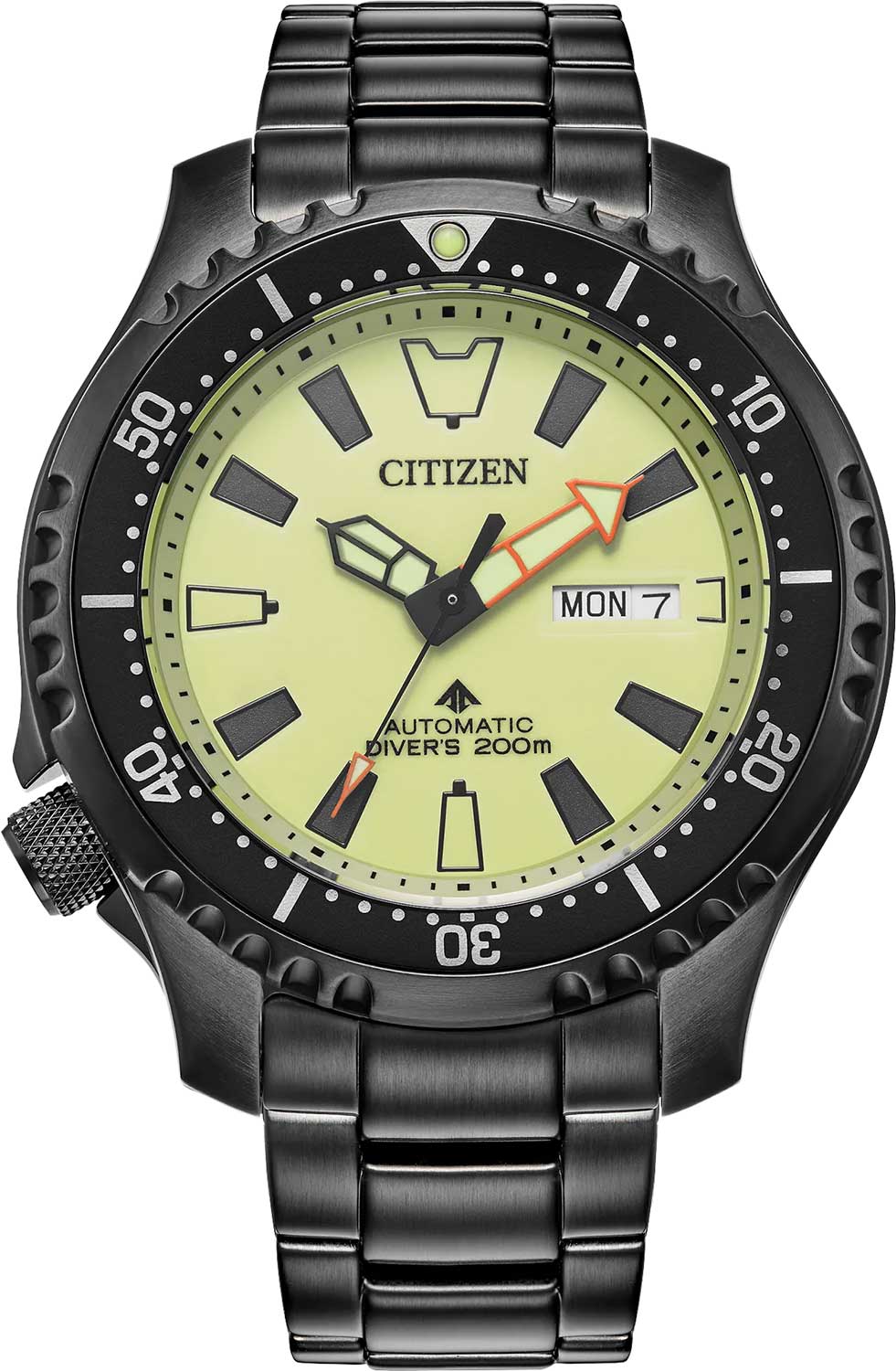 Японские механические наручные часы Citizen NY0155-58X