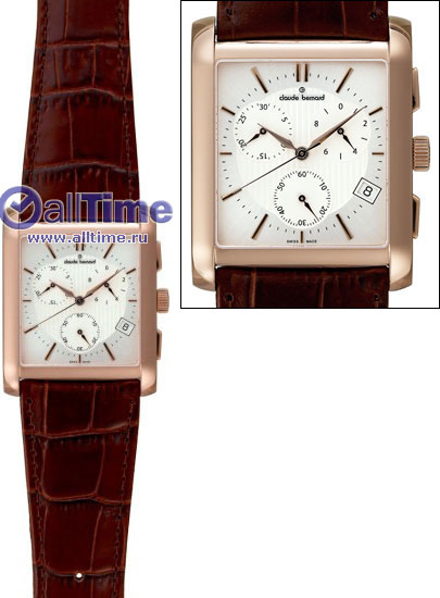 Швейцарские наручные часы Claude Bernard 01003-37RAIR с хронографом