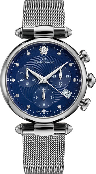 Швейцарские наручные часы Claude Bernard 10216-3BUIFN2 с хронографом