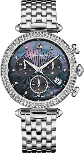 Швейцарские наручные часы Claude Bernard 10230-3MNANN с хронографом