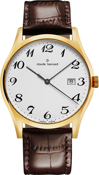 Швейцарские наручные часы Claude Bernard 53003-37JBB