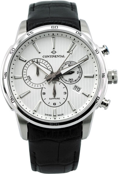 Швейцарские наручные часы Continental 12202-GC154130 с хронографом