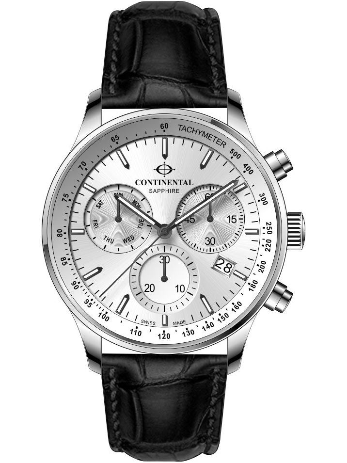 Швейцарские наручные часы Continental 22001-GC154130 с хронографом