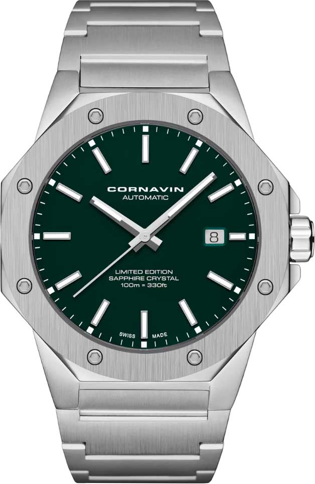 Швейцарские механические наручные часы Cornavin AT.06.B