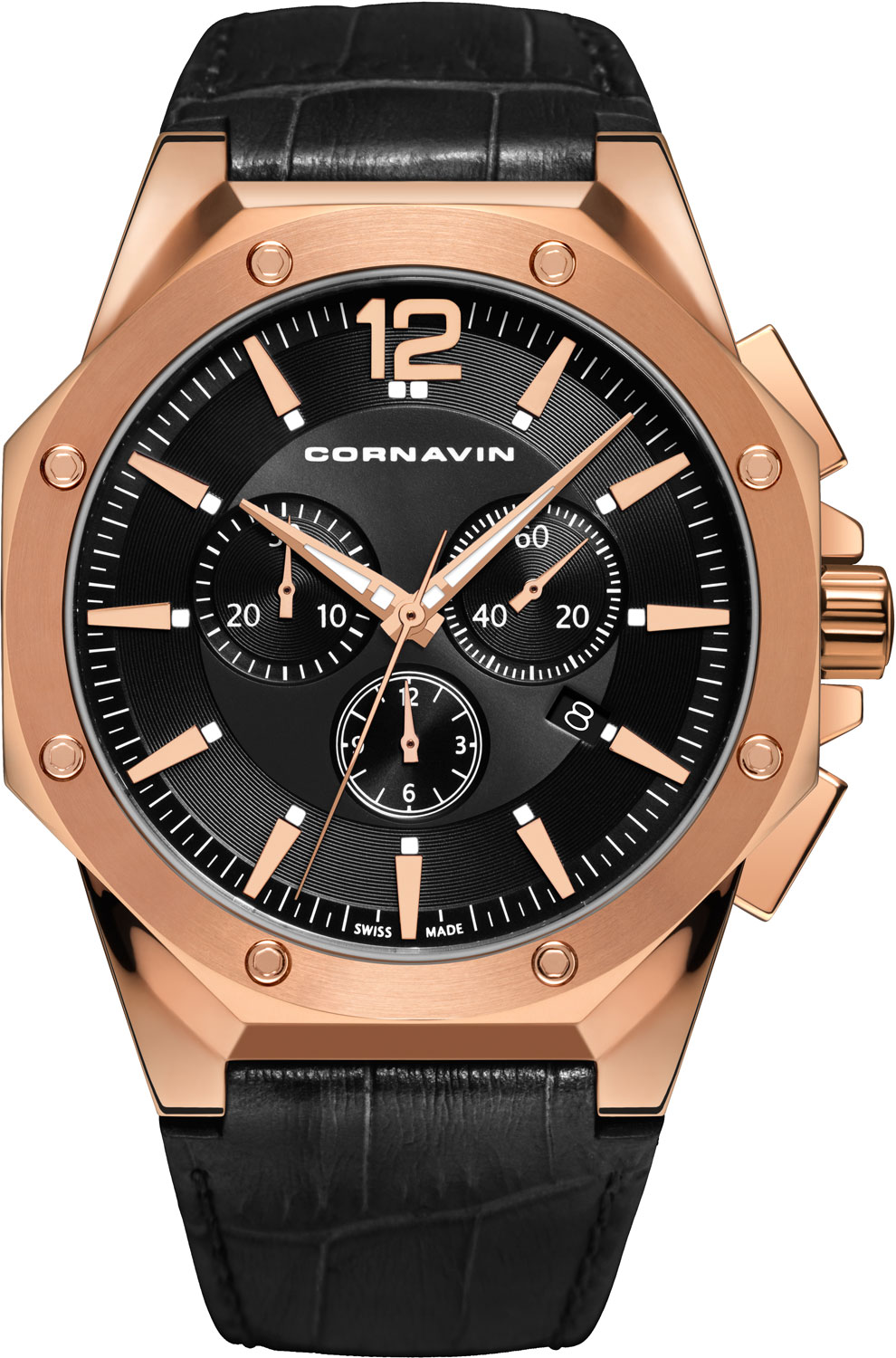 Швейцарские наручные часы Cornavin CO.2010-2017 с хронографом