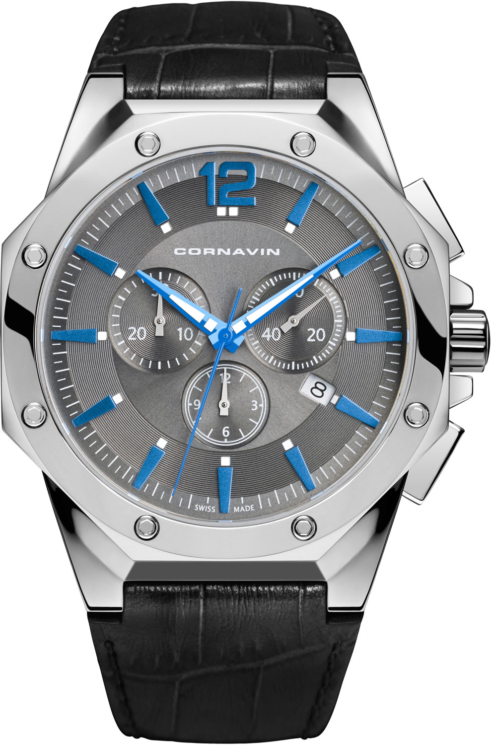 Швейцарские наручные часы Cornavin CO.2010-2020 с хронографом