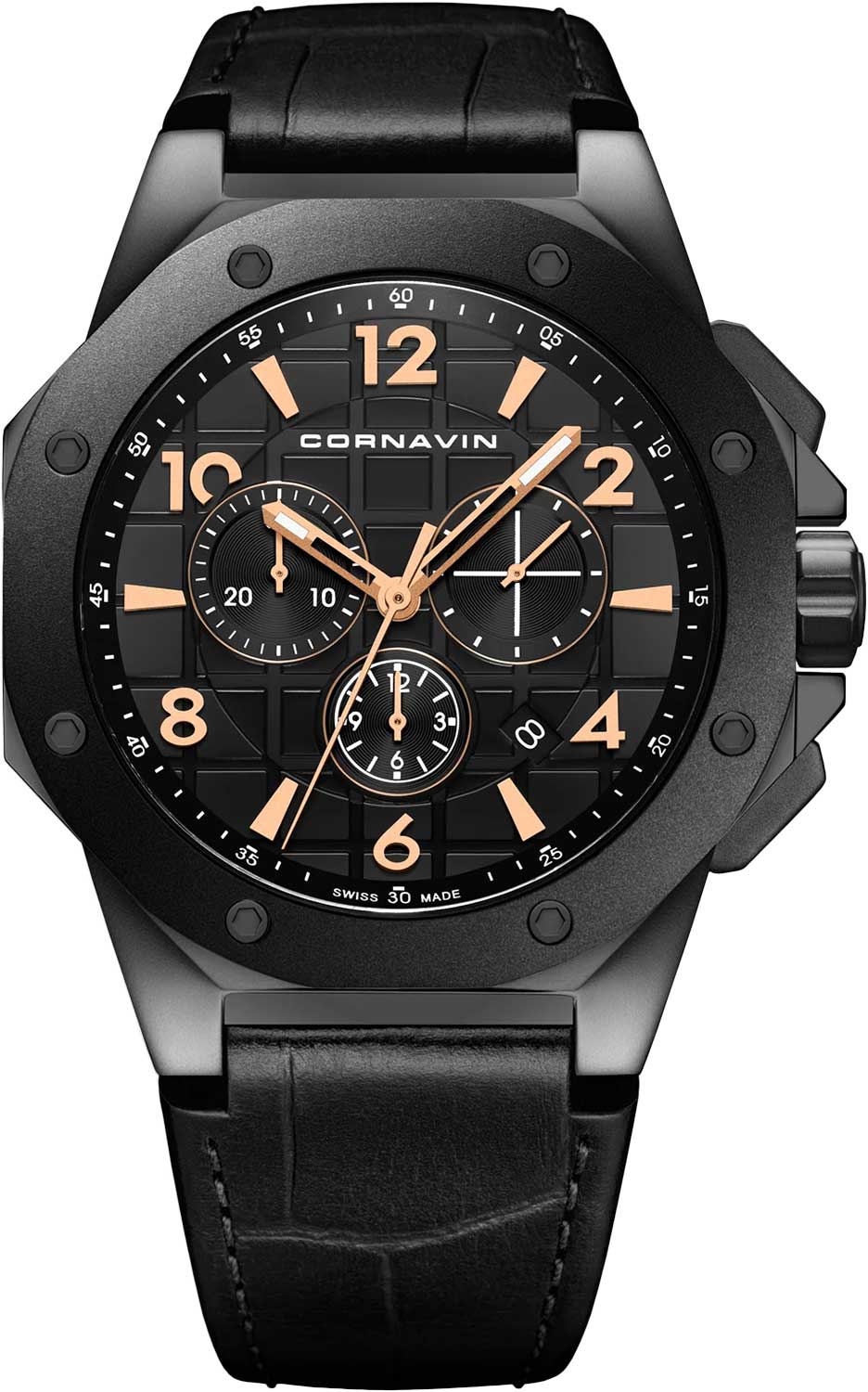 Швейцарские наручные часы Cornavin CO.2012-2023R с хронографом