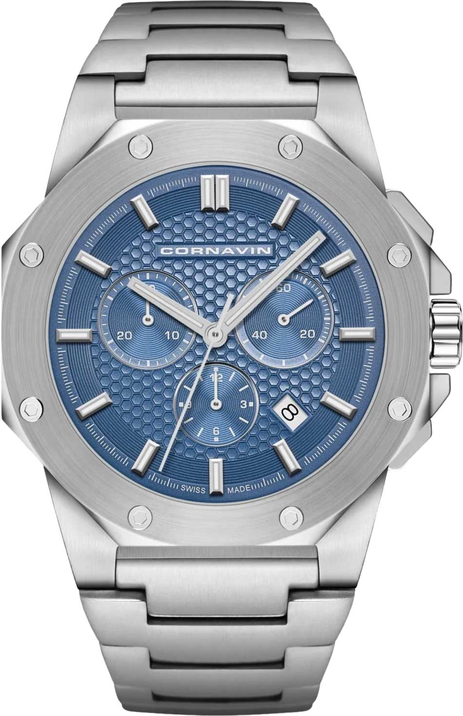 Швейцарские наручные часы Cornavin CO.DS.04.B с хронографом