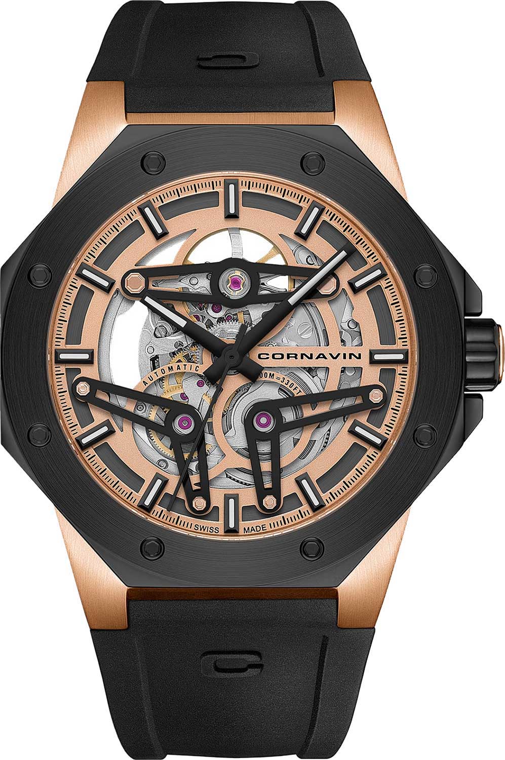 Швейцарские механические наручные часы Cornavin SK.03.R-ucenka