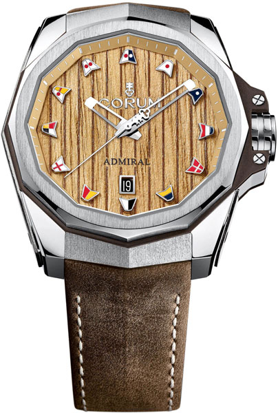 Швейцарские механические титановые наручные часы Corum 082.500.04/0F62-AW01