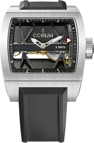 Швейцарские механические титановые наручные часы Corum 107.101.04/F371-0000