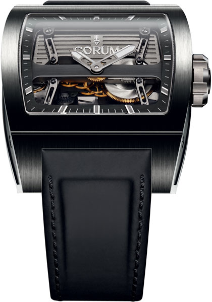 Швейцарские механические титановые наручные часы Corum 207.201.04/0F61-0000