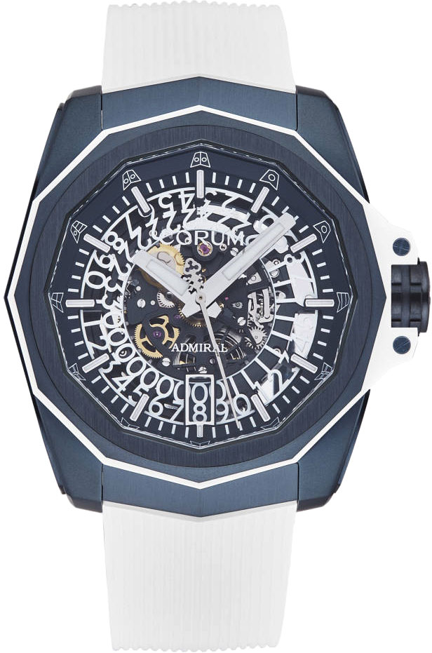 Швейцарские механические титановые наручные часы Corum A082/04334