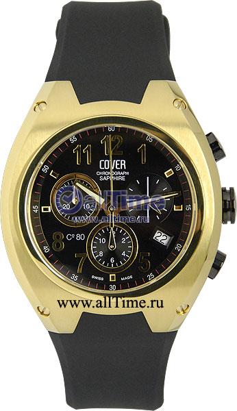 Швейцарские наручные часы Cover Co80.PL11RUB с хронографом