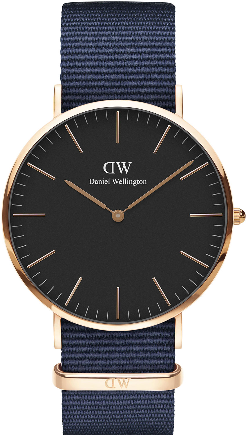 Наручные часы Daniel Wellington Classic 40 Bayswater RG Black