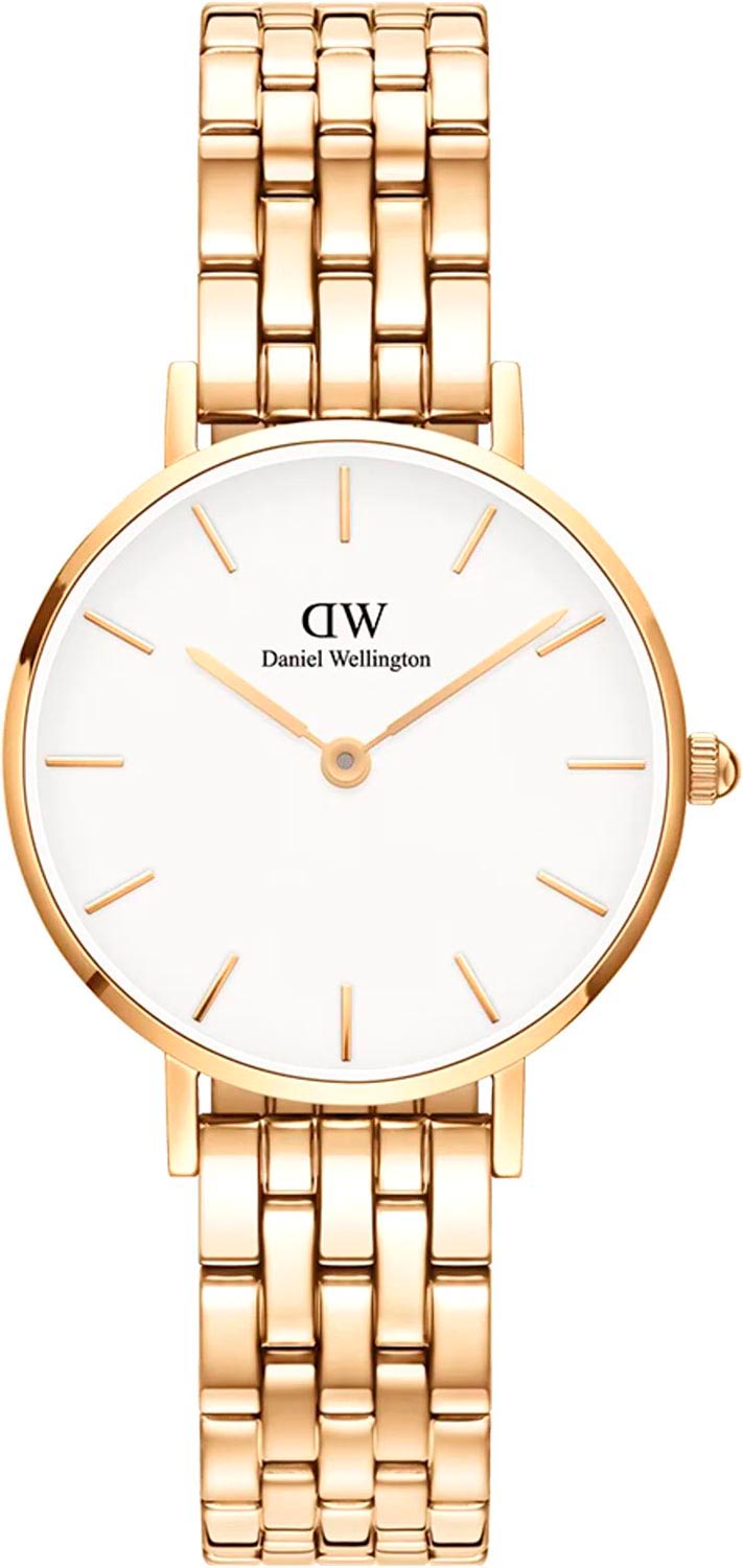 Наручные часы Daniel Wellington Petite 28 5-Link G White