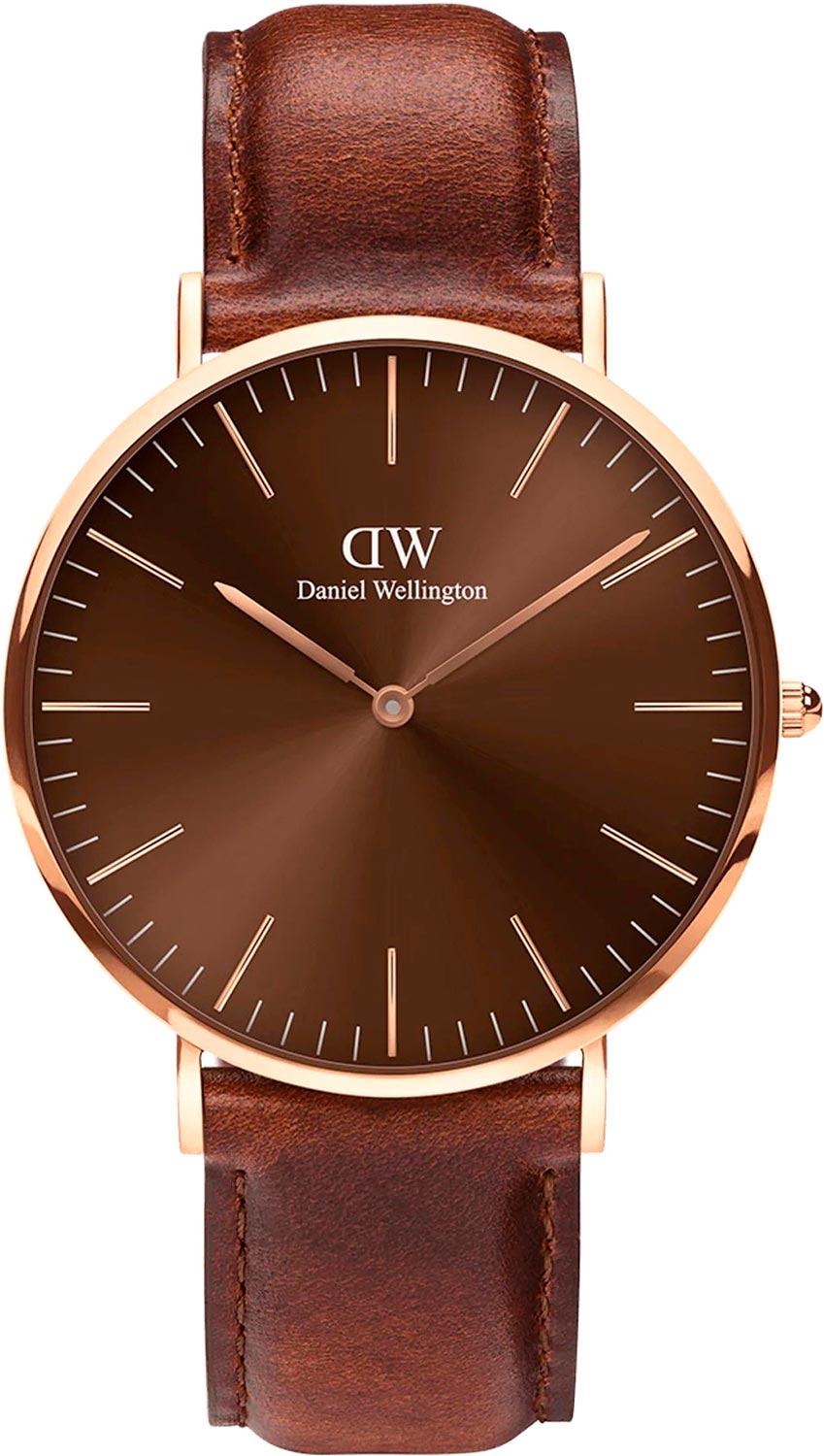   Daniel Wellington Classic 40 St Mawes RG Amber