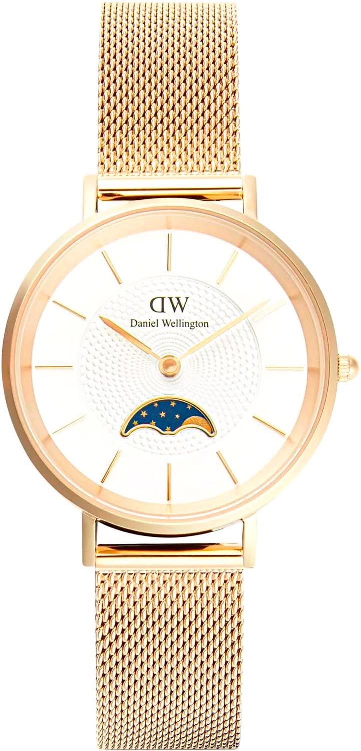   Daniel Wellington Petite Moonphase 32 Evergold G White