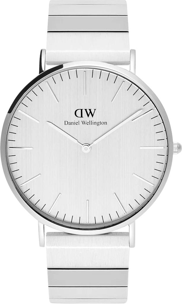   Daniel Wellington Classic 40 Sterling Piano S Brushed Silver