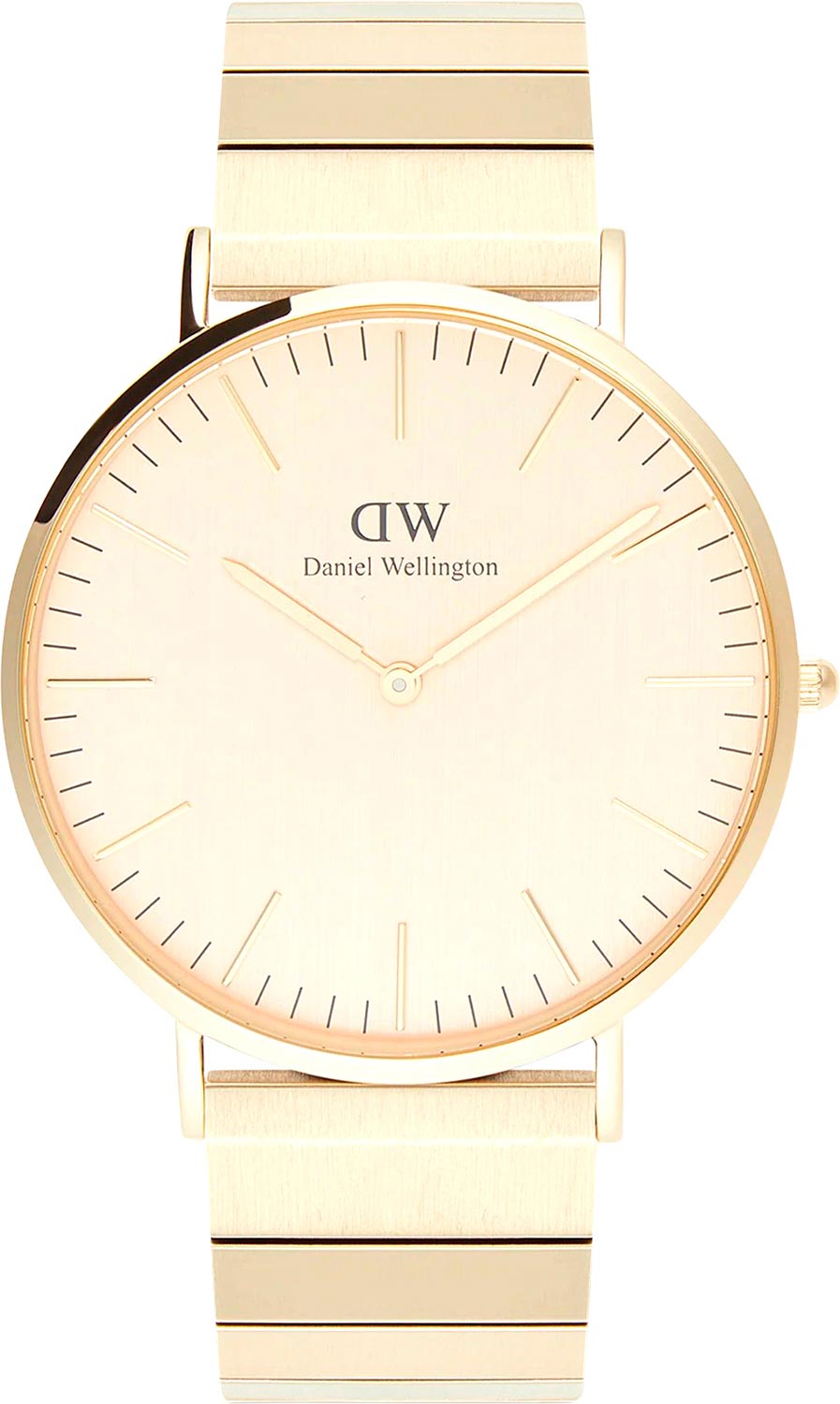  Daniel Wellington Classic 40 Evergold Piano G Brushed Gold