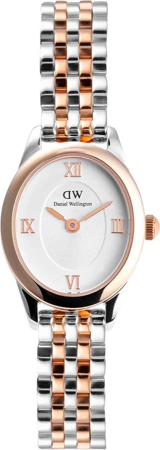   Daniel Wellington Ophelia Mini 22x25,5 Beans Link Two-Tone White RG S