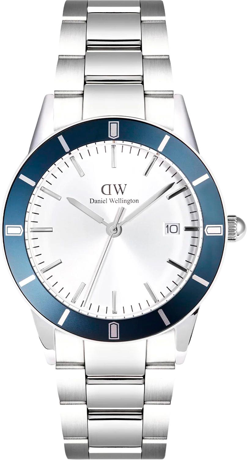   Daniel Wellington Iconic Paradigma 40 Link White Sunray Blue Bezel S