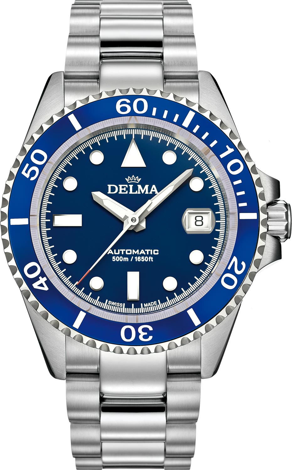 Швейцарские механические наручные часы Delma 41701.690.6.041