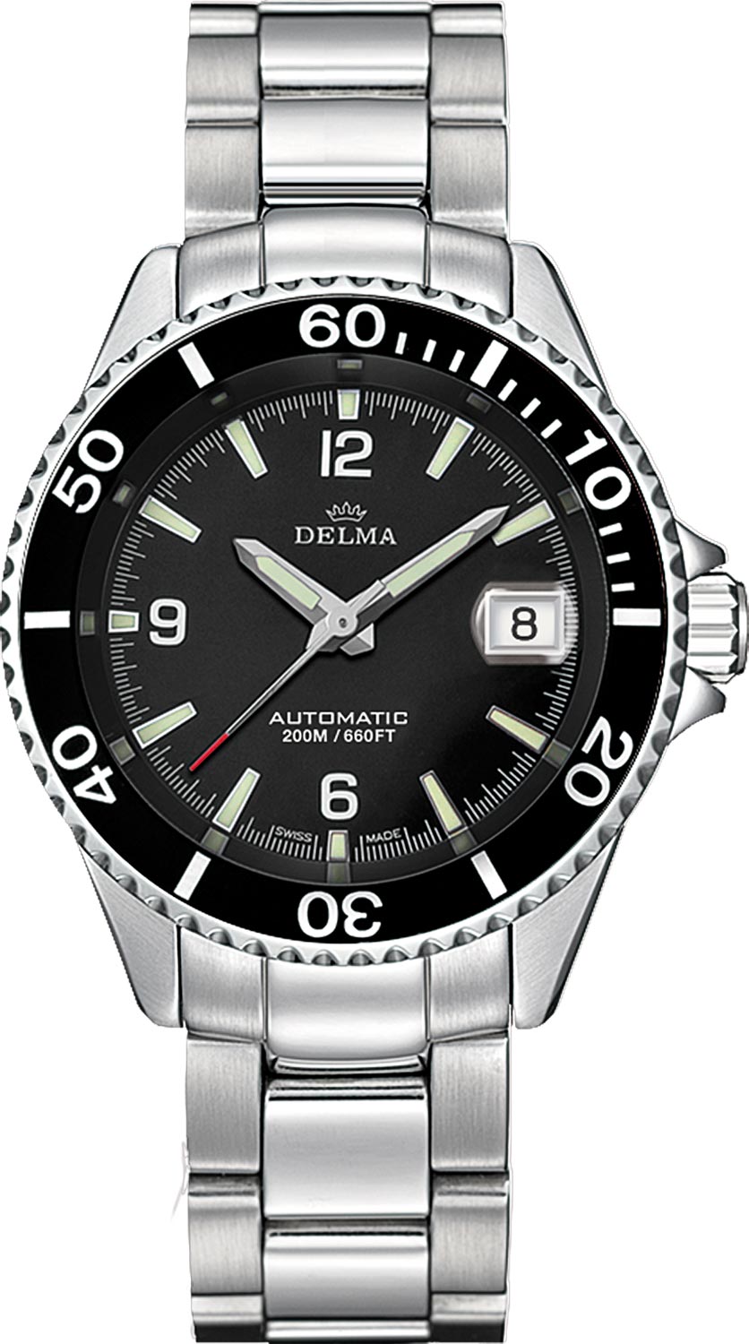 Швейцарские механические наручные часы Delma 41702.545.1.534