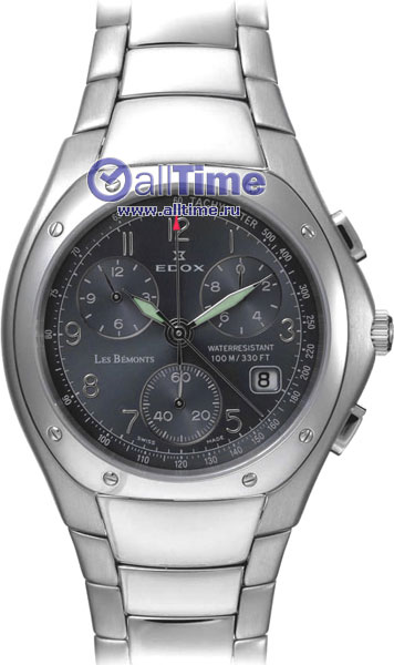 Швейцарские наручные часы Edox 01305-3PBGB с хронографом