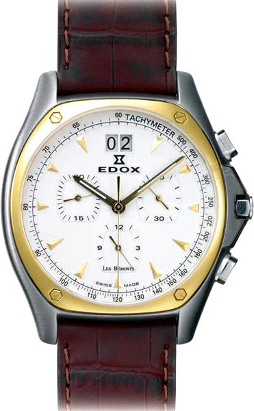 Швейцарские наручные часы Edox 10003-357AID с хронографом