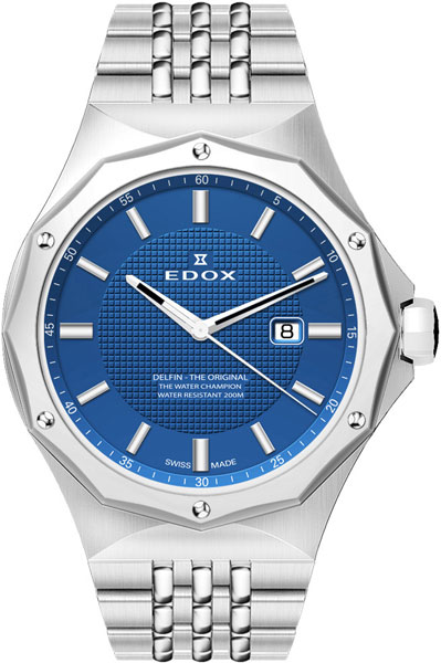 Швейцарские наручные часы Edox 54004-3MBUIN