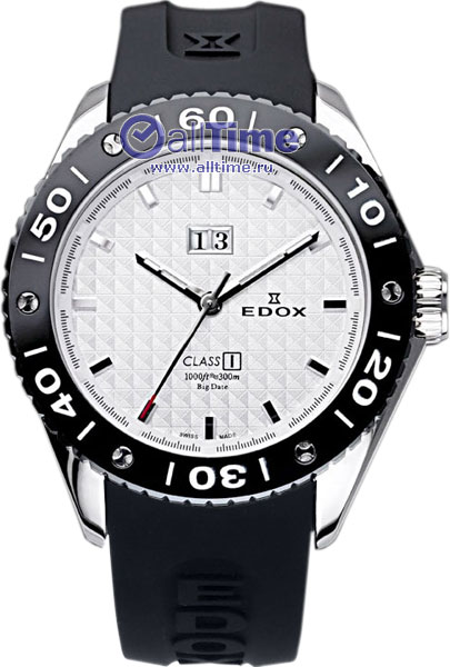 Швейцарские наручные часы Edox 60007-3NAIN