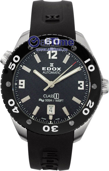 Швейцарские механические наручные часы Edox 80061-3NNIN