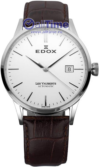 Швейцарские механические наручные часы Edox 80081-3AIN