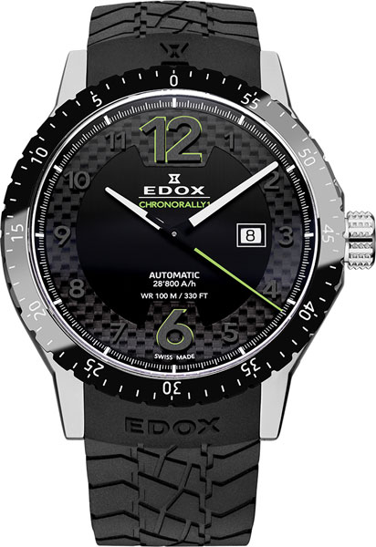 Швейцарские механические наручные часы Edox 80094-3NNV