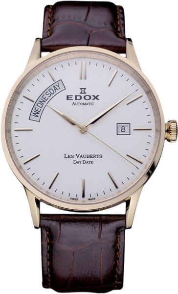 Швейцарские механические наручные часы Edox 83007-37RAIR