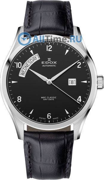 Швейцарские механические наручные часы Edox 83012-3NIN