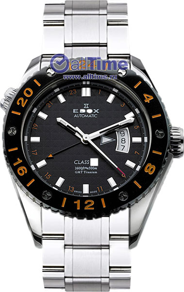 Швейцарские механические титановые наручные часы Edox 93003-TINNIN