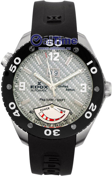 Швейцарские механические наручные часы Edox 94001-3NAIN