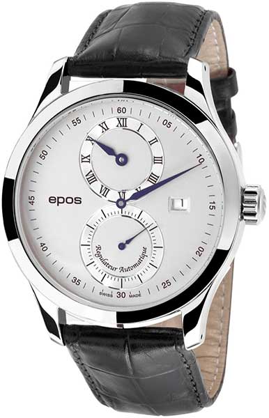 Швейцарские механические наручные часы Epos 3374.858.20.68.25