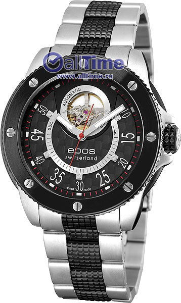 Швейцарские механические наручные часы Epos 3389.133.35.35.45