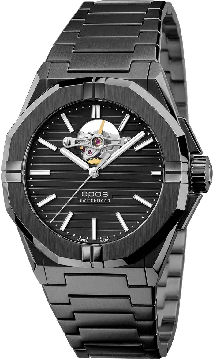 Швейцарские механические наручные часы Epos 3506.133.25.15.35