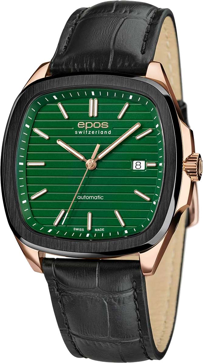 Швейцарские механические наручные часы Epos 3511.152.55.13.25