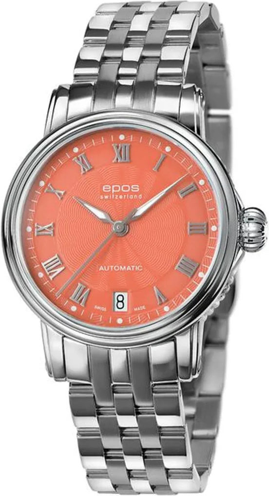 Швейцарские механические наручные часы Epos 4390.152.20.22.30