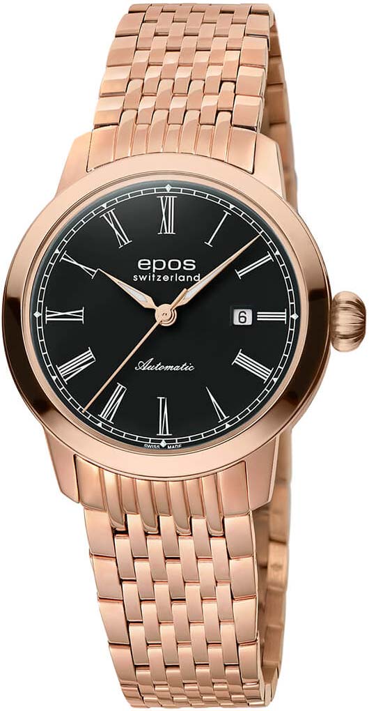 Швейцарские механические наручные часы Epos 4432.122.24.25.34